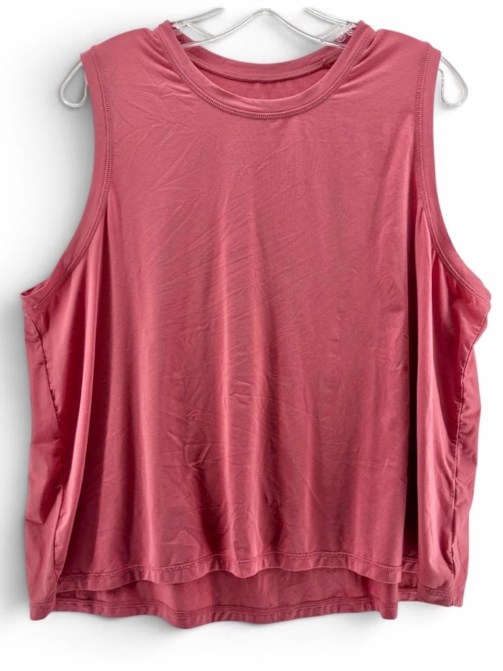 Tail Activewear Women’s Pink Sleeveless Relaxed Tank Top Size XXL